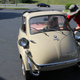 Checking out the Isetta. Photo credit: Rick Ruth